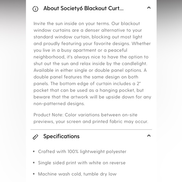 Society6 Mid Century
Blackout Curtain - Picture 2 of 2